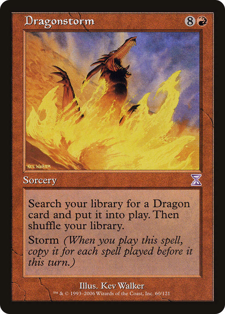 Dragonstorm (TSB-060) [Time Spiral Timeshifted] Foil