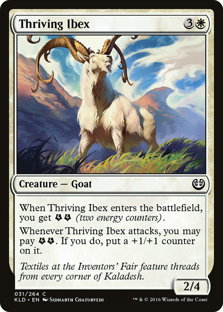 Thriving Ibex (KLD-031) [Kaladesh]