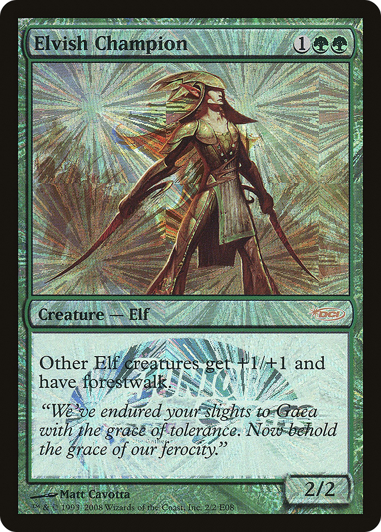 Elvish Champion (Junior Series Europe) (JSS-2E08) [Junior Series Europe] Foil