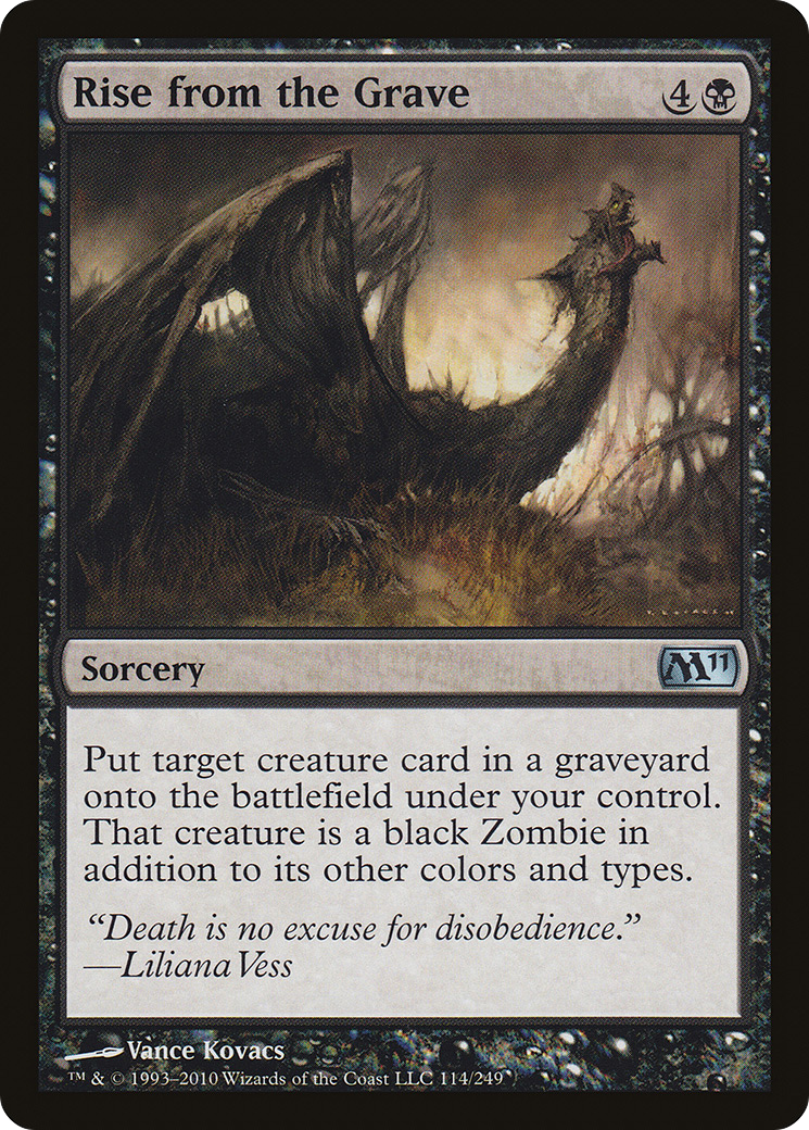 Rise from the Grave (M11-114) [Magic 2011] Foil