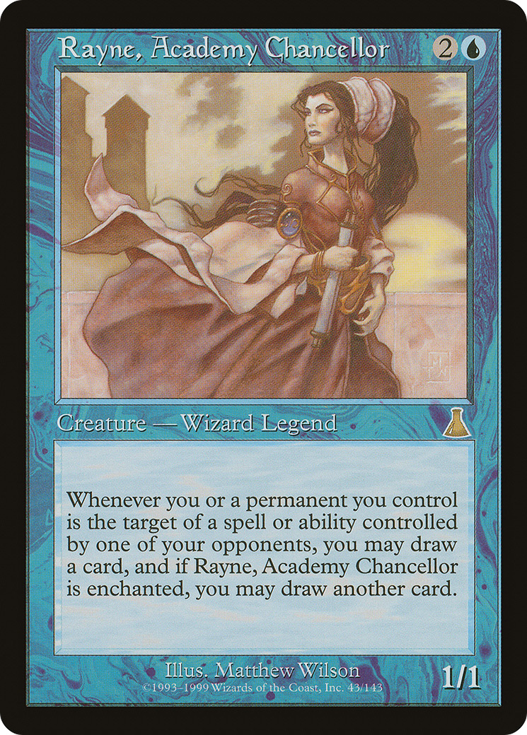 Rayne, Academy Chancellor (UDS-043) [Urza's Destiny] Foil
