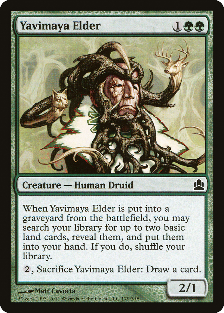 Yavimaya Elder (CMD-179) [Commander 2011]