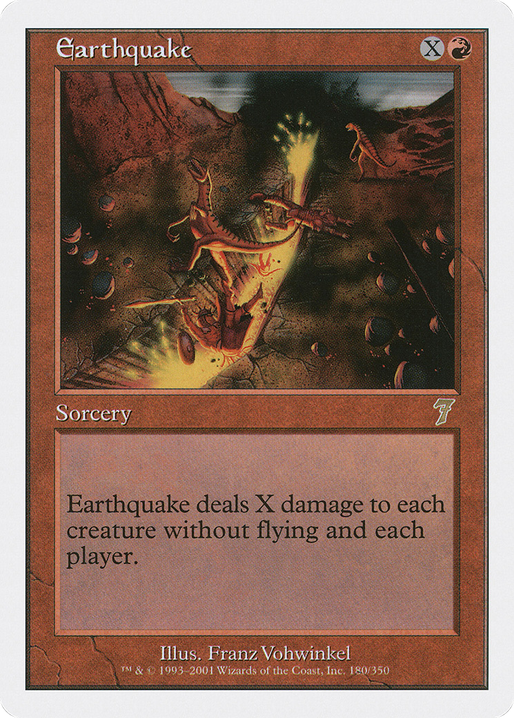 Earthquake (7ED-180) [7th Edition]