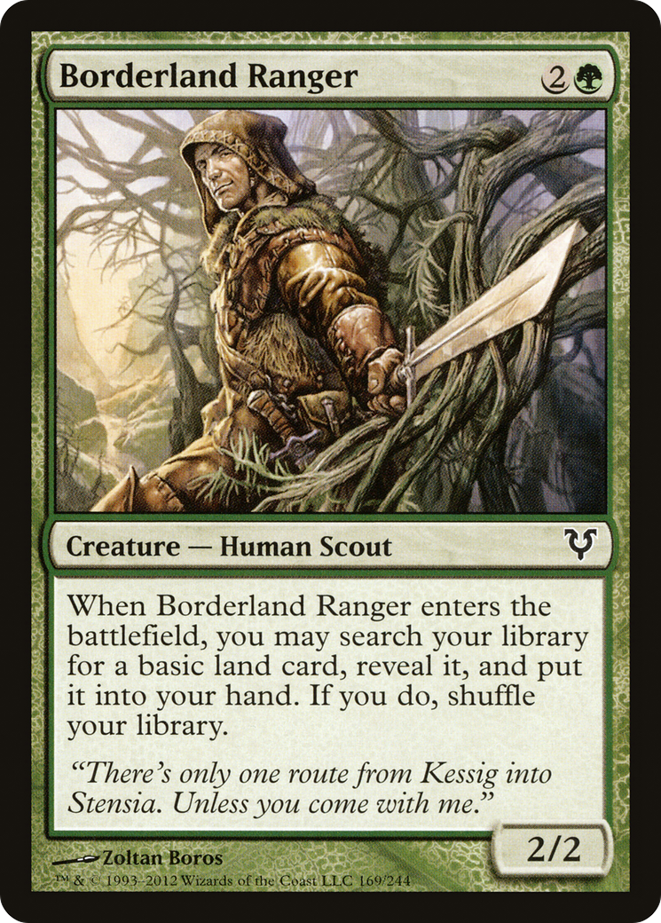 Borderland Ranger (AVR-169) [Avacyn Restored] Foil