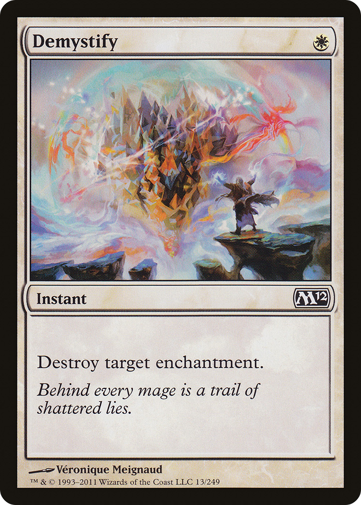 Demystify (M12-013) [Magic 2012]