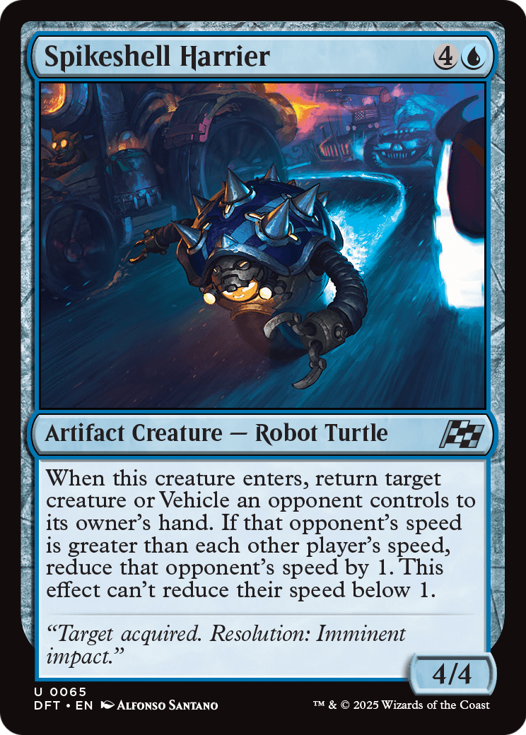Spikeshell Harrier (DFT-065) [Aetherdrift] Foil