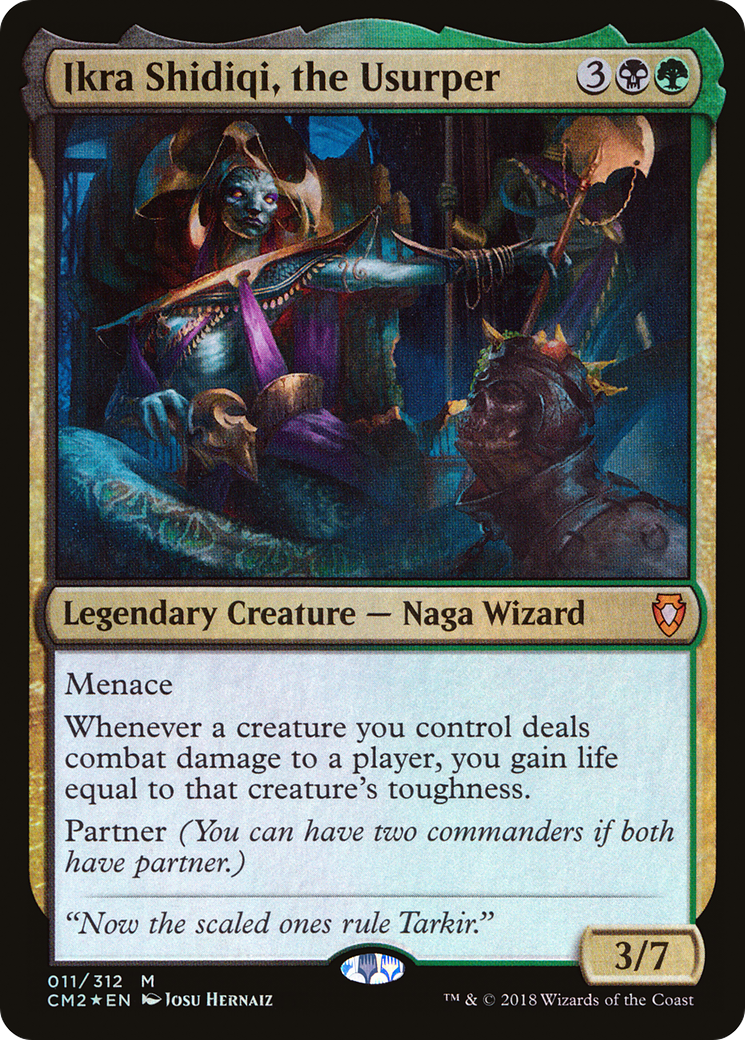 Ikra Shidiqi, the Usurper (CM2-011) [Commander Anthology Volume II] Foil