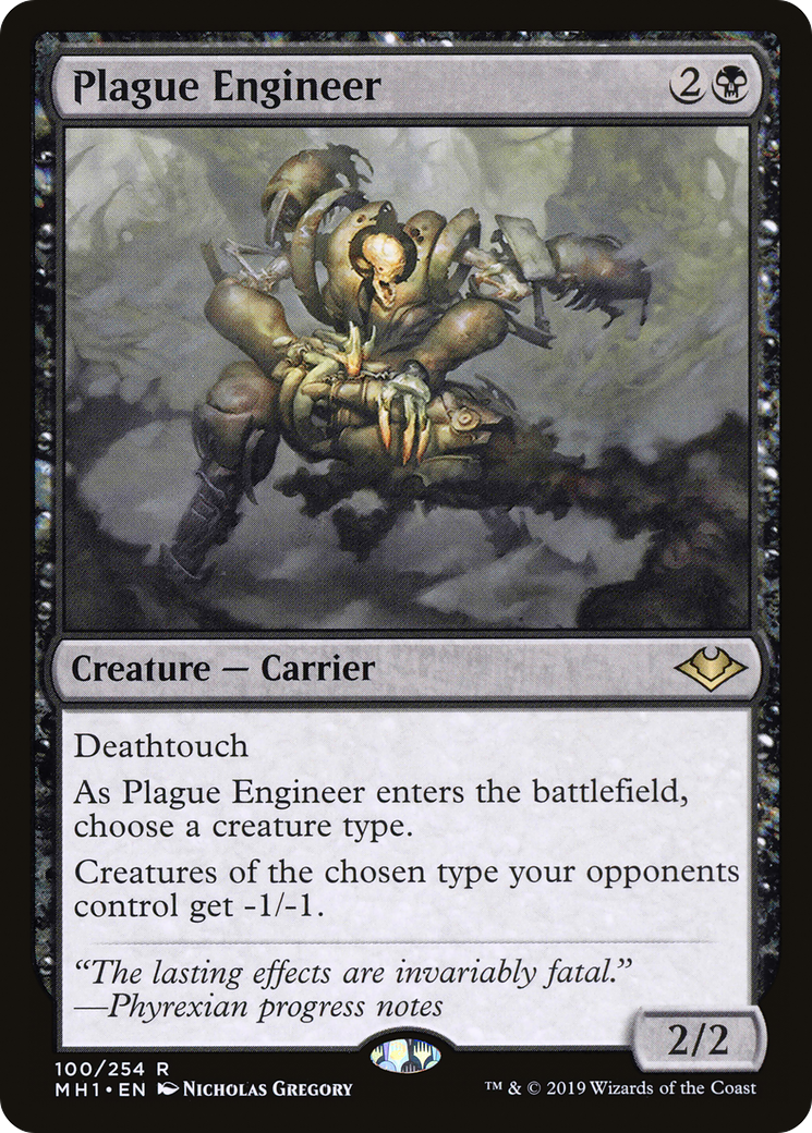 Plague Engineer (MH1-100) [Modern Horizons] Foil