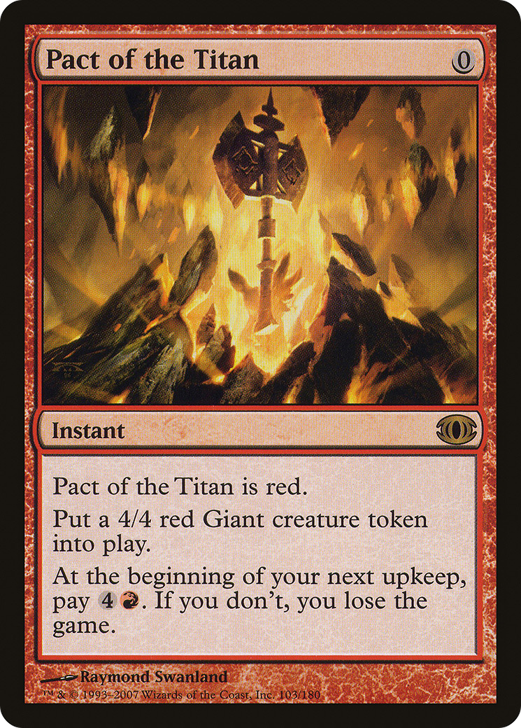 Pact of the Titan (FUT-103) [Future Sight]