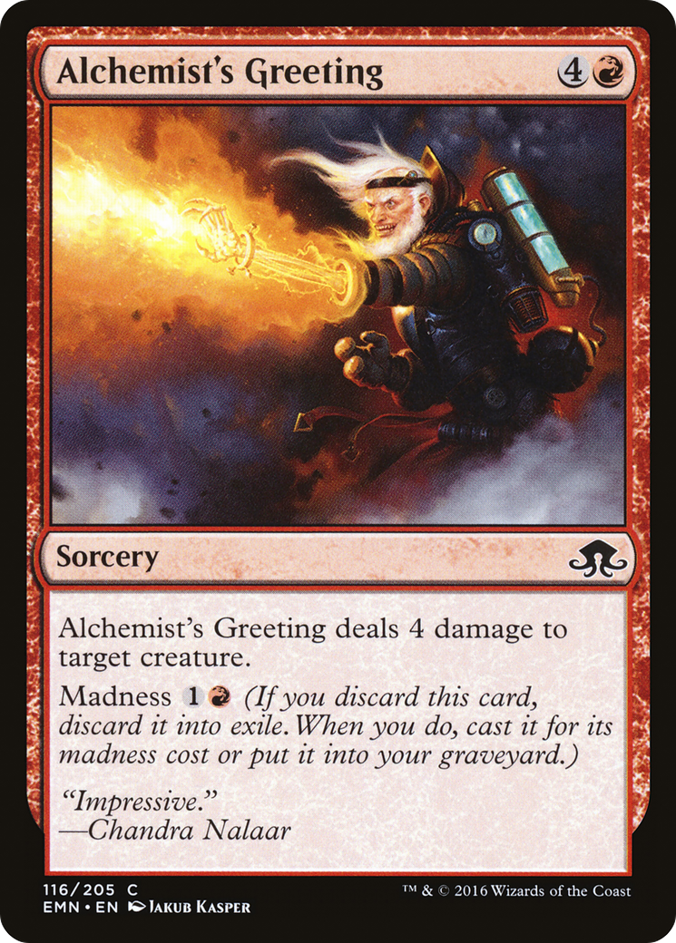 Alchemist's Greeting (EMN-116) [Eldritch Moon] Foil