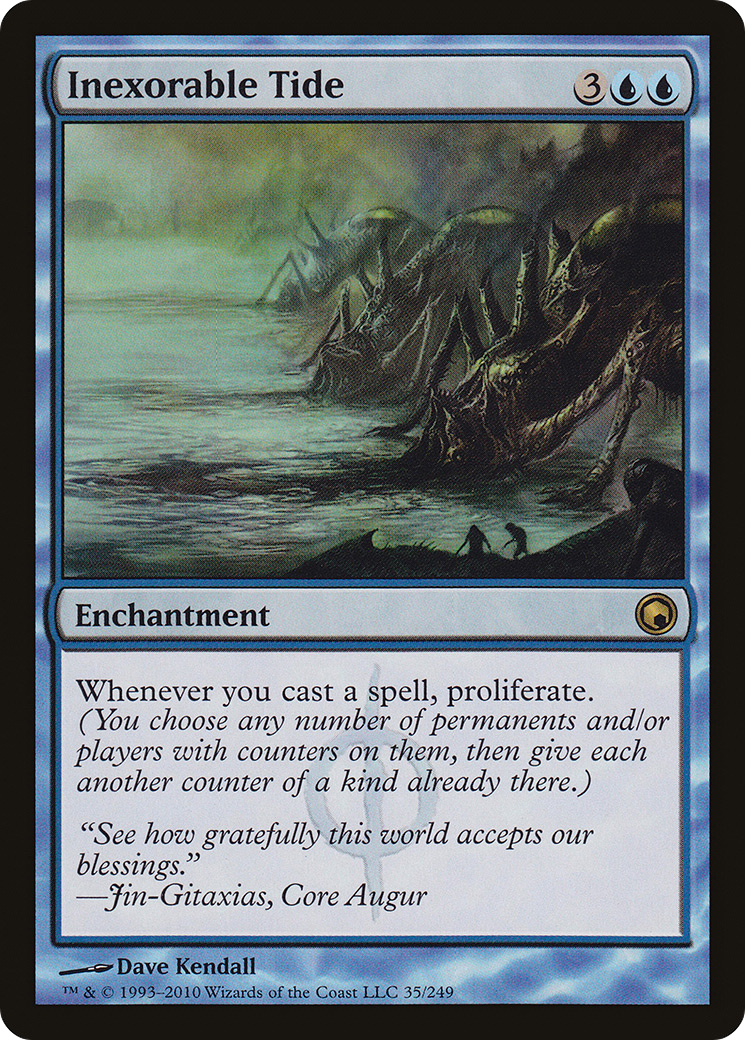 Inexorable Tide (SOM-035) [Scars of Mirrodin]