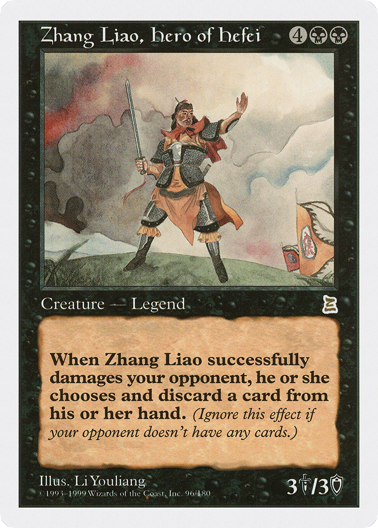 Zhang Liao, Hero of Hefei (PTK-096) [Portal Three Kingdoms]