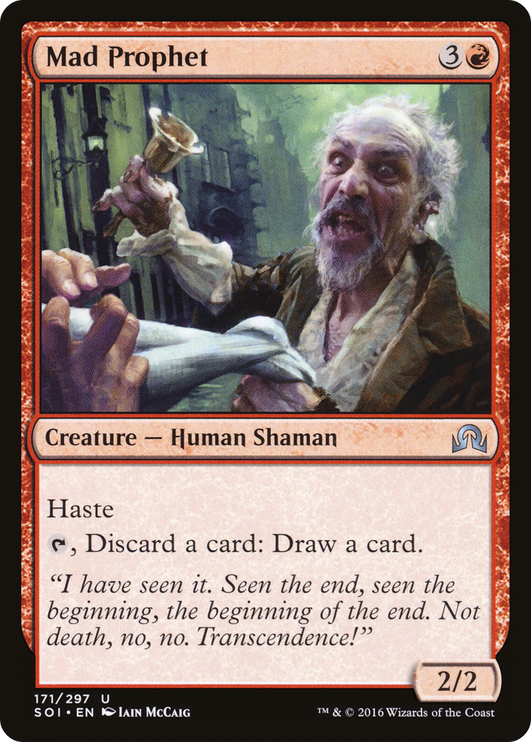 Mad Prophet (SOI-171) [Shadows over Innistrad] Foil