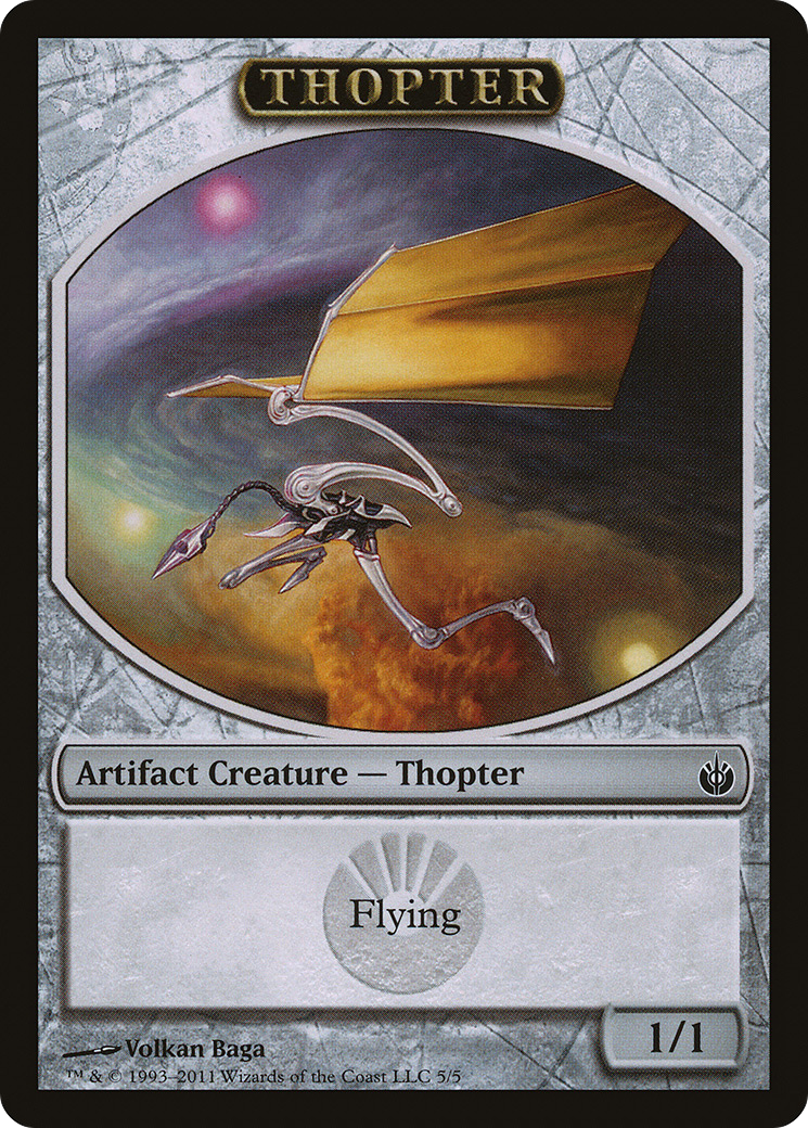 Thopter Token (MBS-005) [Mirrodin Besieged Tokens]