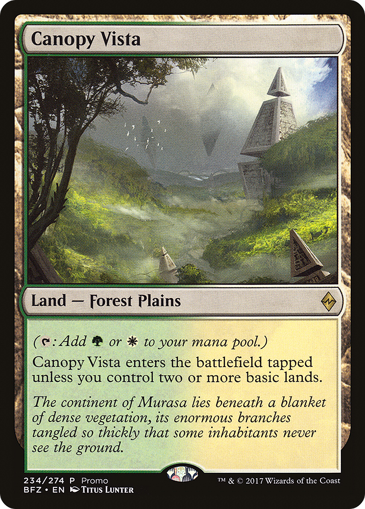 Canopy Vista (SSP-234) [BFZ Standard Series]