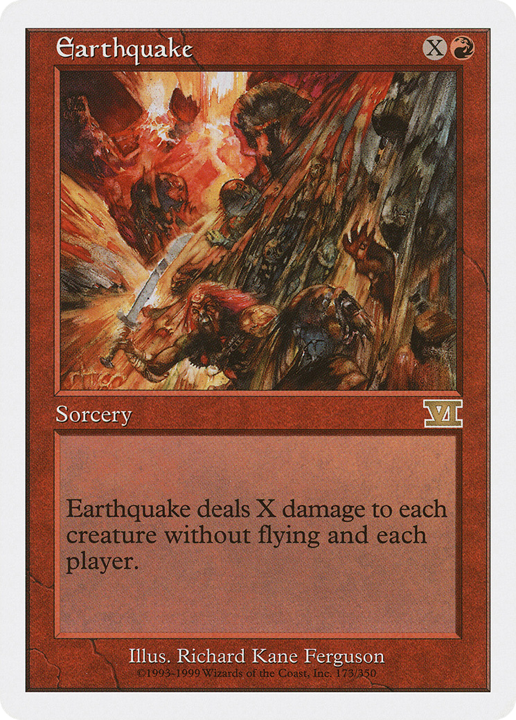Earthquake (6ED-173) [Classic Sixth Edition]