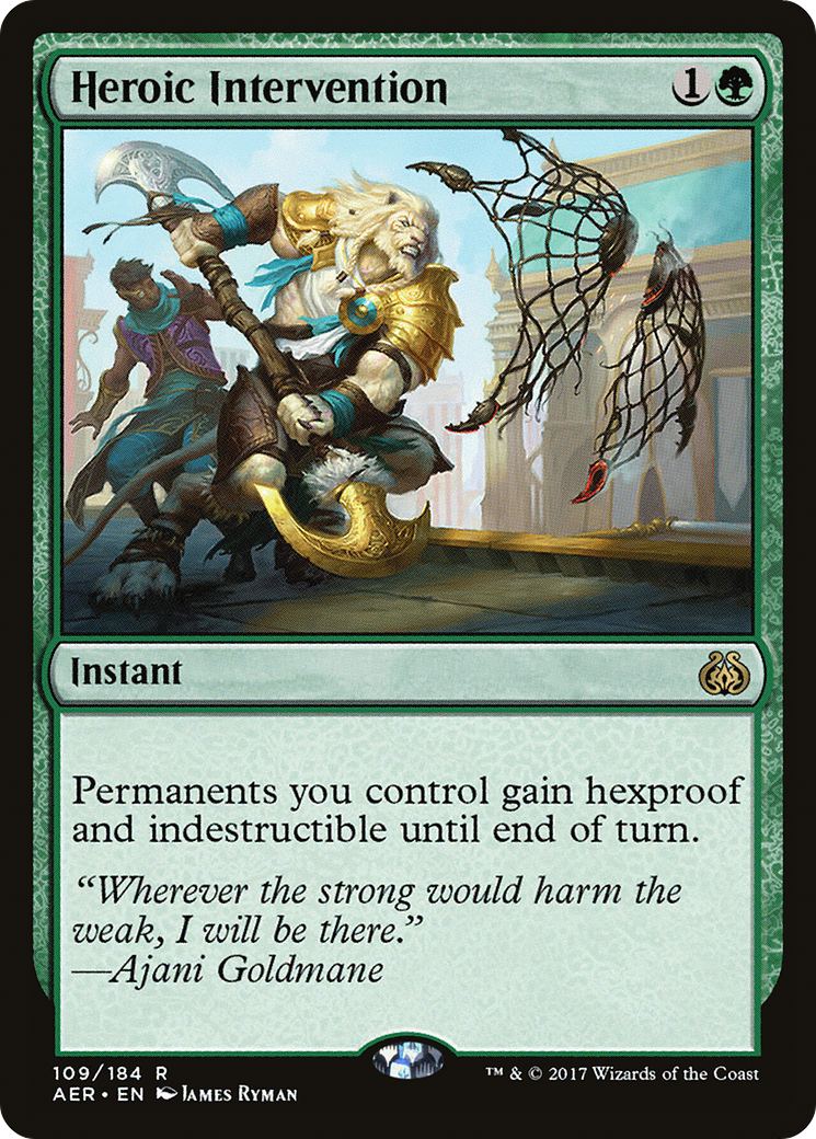 Heroic Intervention (AER-109) [Aether Revolt]