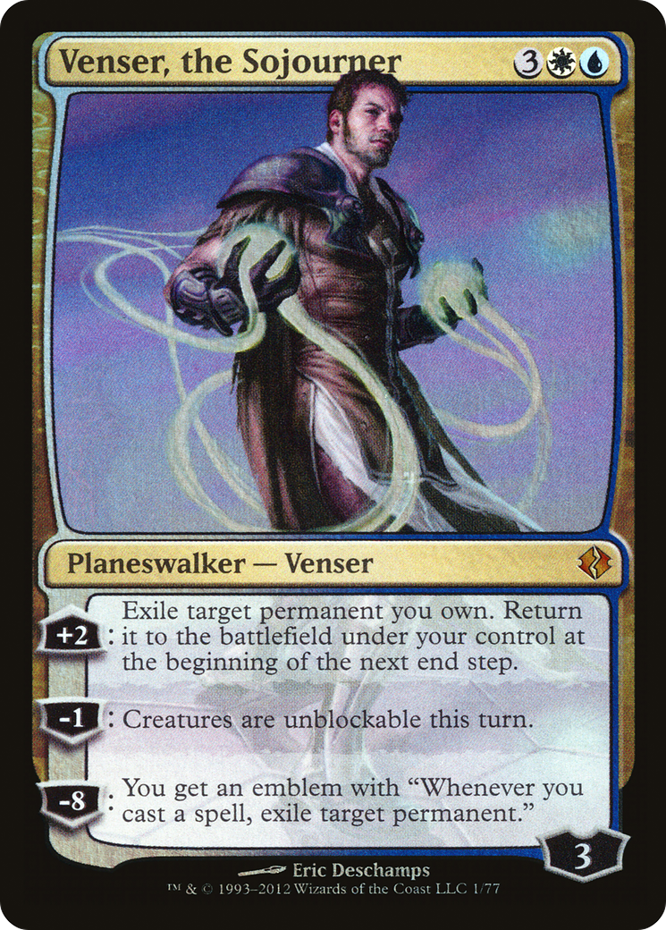 Venser, the Sojourner (DDI-001) [Duel Decks: Venser vs. Koth]