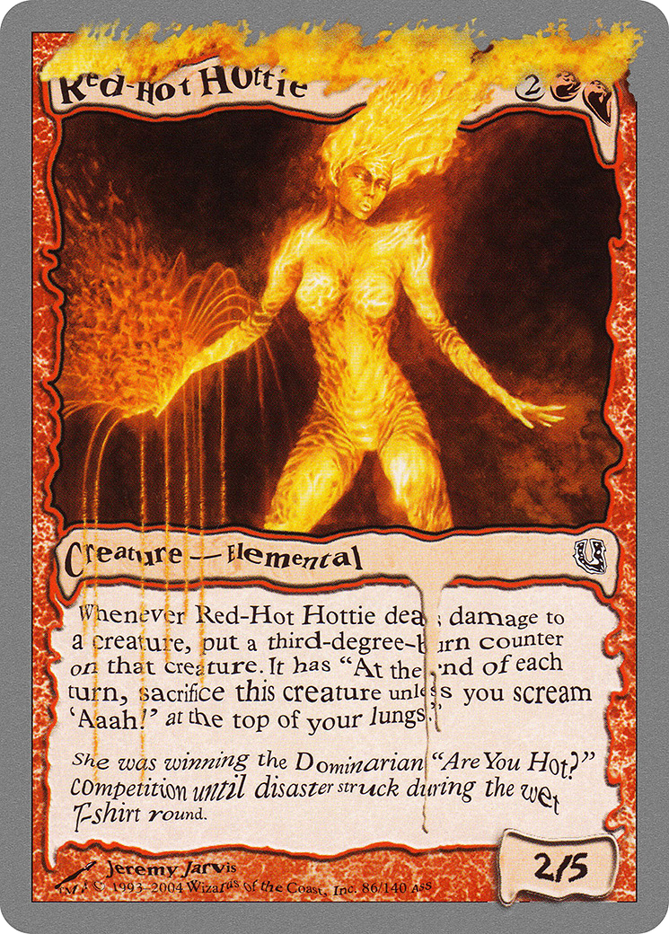 Red-Hot Hottie (UNH-086) [Unhinged] Foil