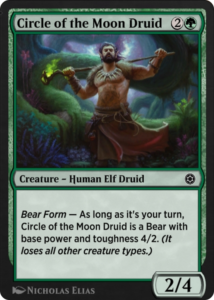 Circle of the Moon Druid (HBG-204) [Alchemy Horizons: Baldur's Gate]