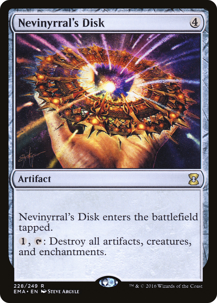 Nevinyrral's Disk (EMA-228) [Eternal Masters] Foil