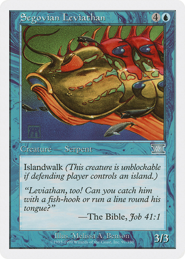 Segovian Leviathan (6ED-097) [Classic Sixth Edition]