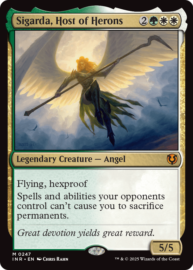 Sigarda, Host of Herons (INR-247) [Innistrad Remastered]