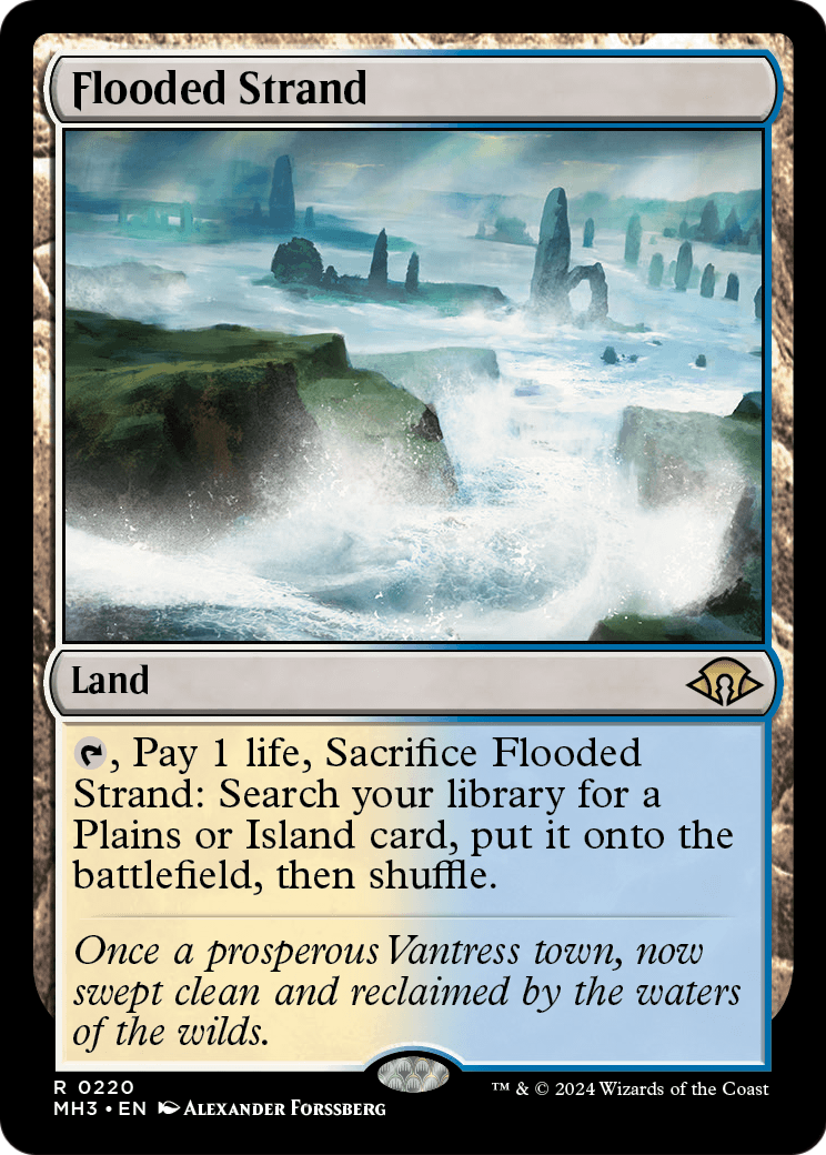 Flooded Strand (MH3-220) [Modern Horizons 3] Foil