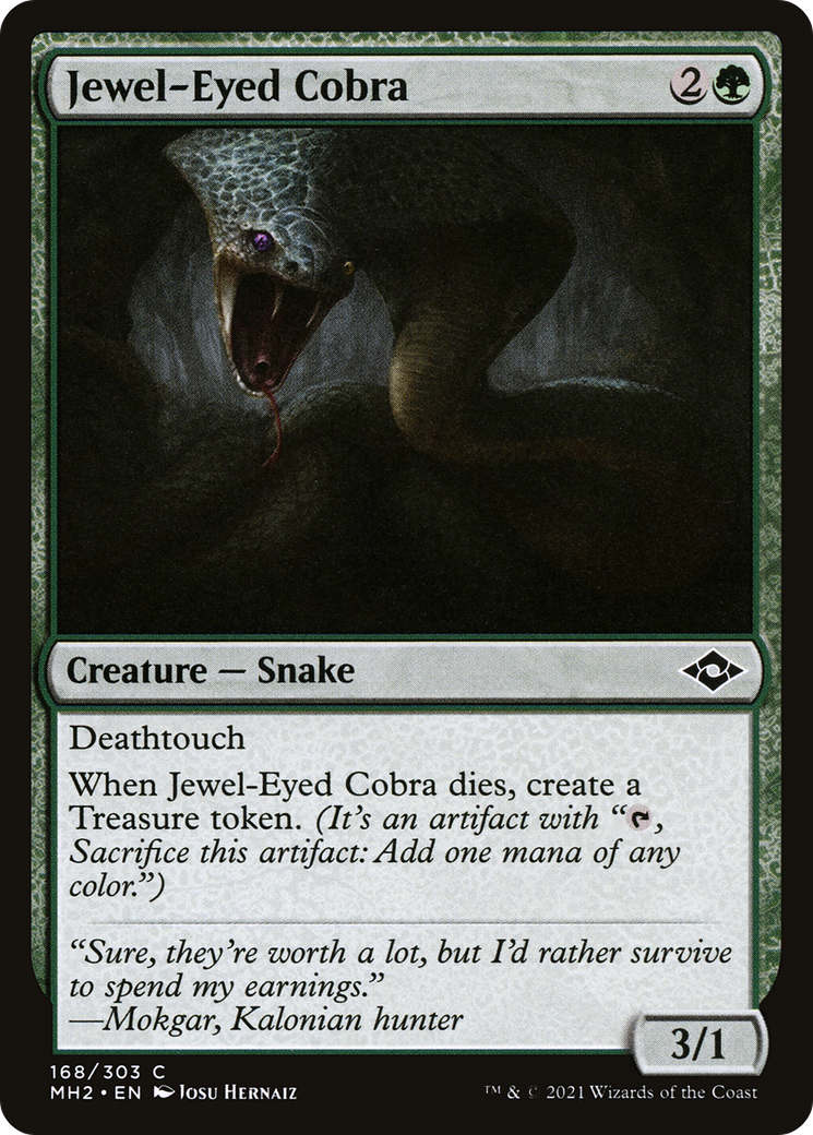 Jewel-Eyed Cobra (MH2-168) [Modern Horizons 2]