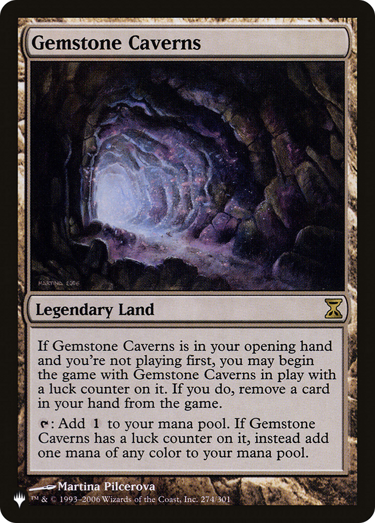 Gemstone Caverns (LIST-TSP-274) [The List]
