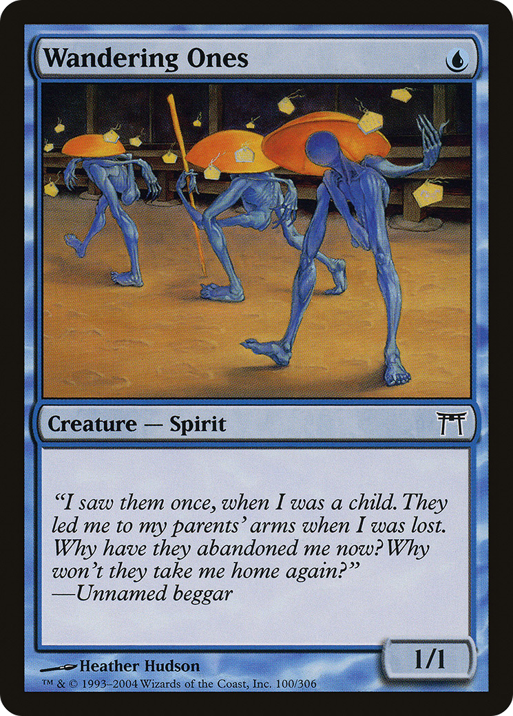 Wandering Ones (CHK-100) [Champions of Kamigawa]