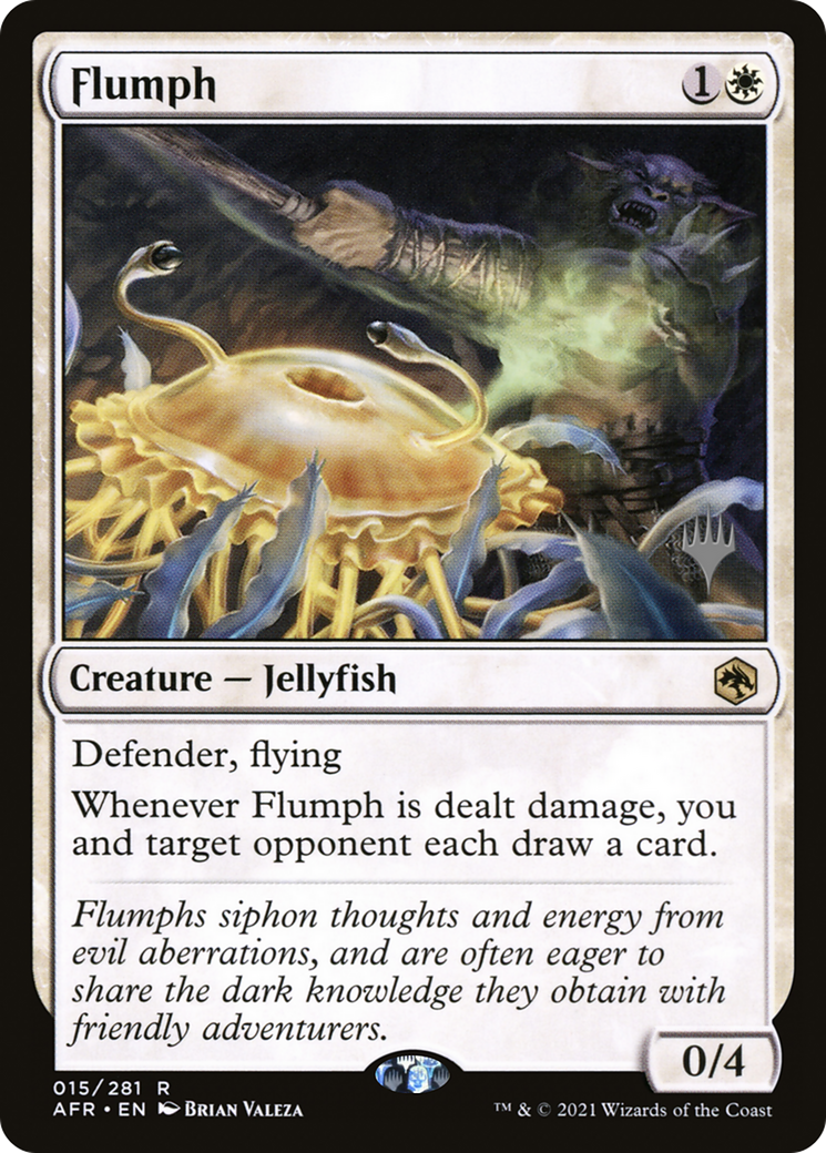 Flumph (PPAFR-015) [Promo Pack: Adventures in the Forgotten Realms Promos] Foil