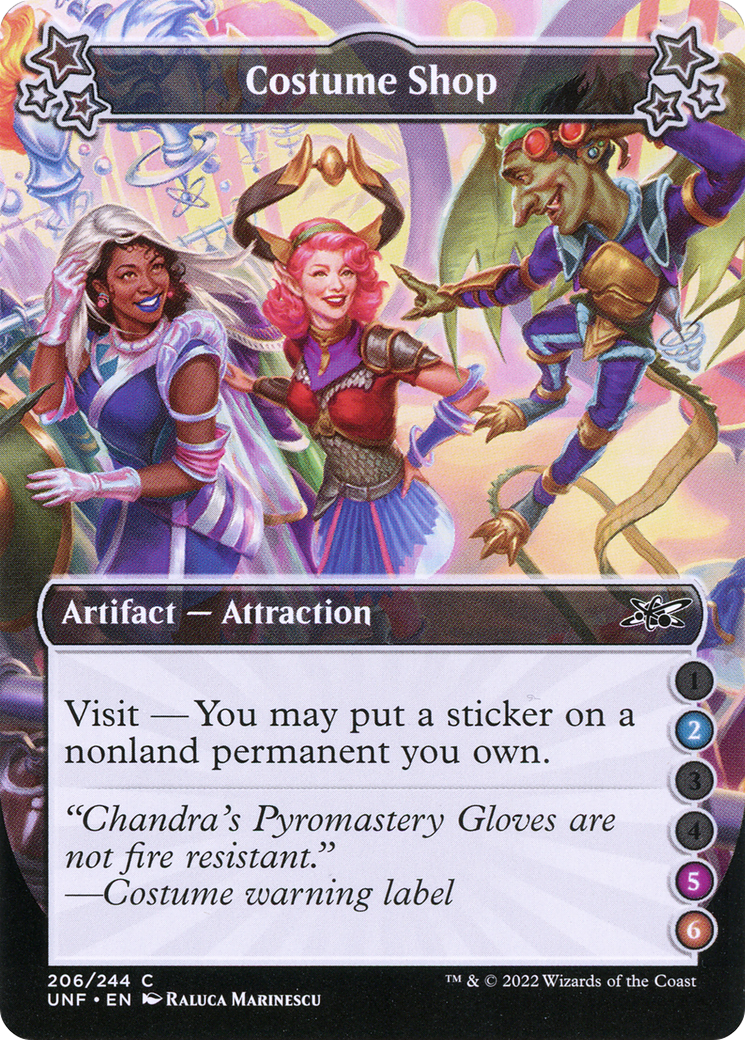 Costume Shop (2-5-6) (UNF-206) [Unfinity] Foil
