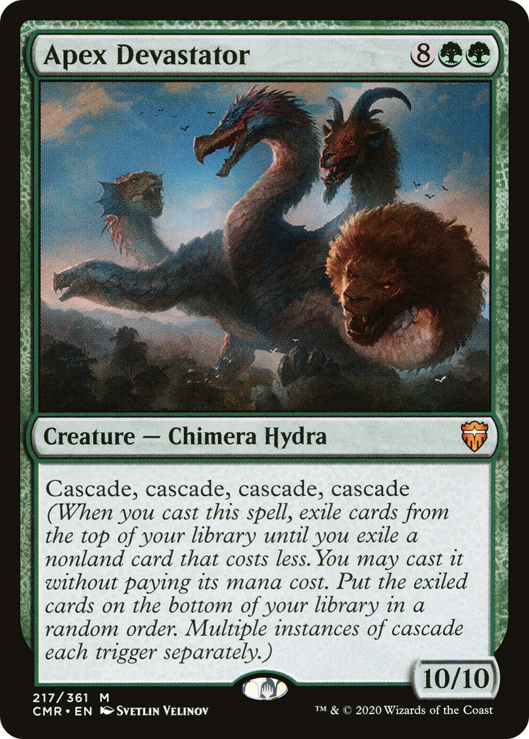 Apex Devastator (CMR-217) [Commander Legends] Foil