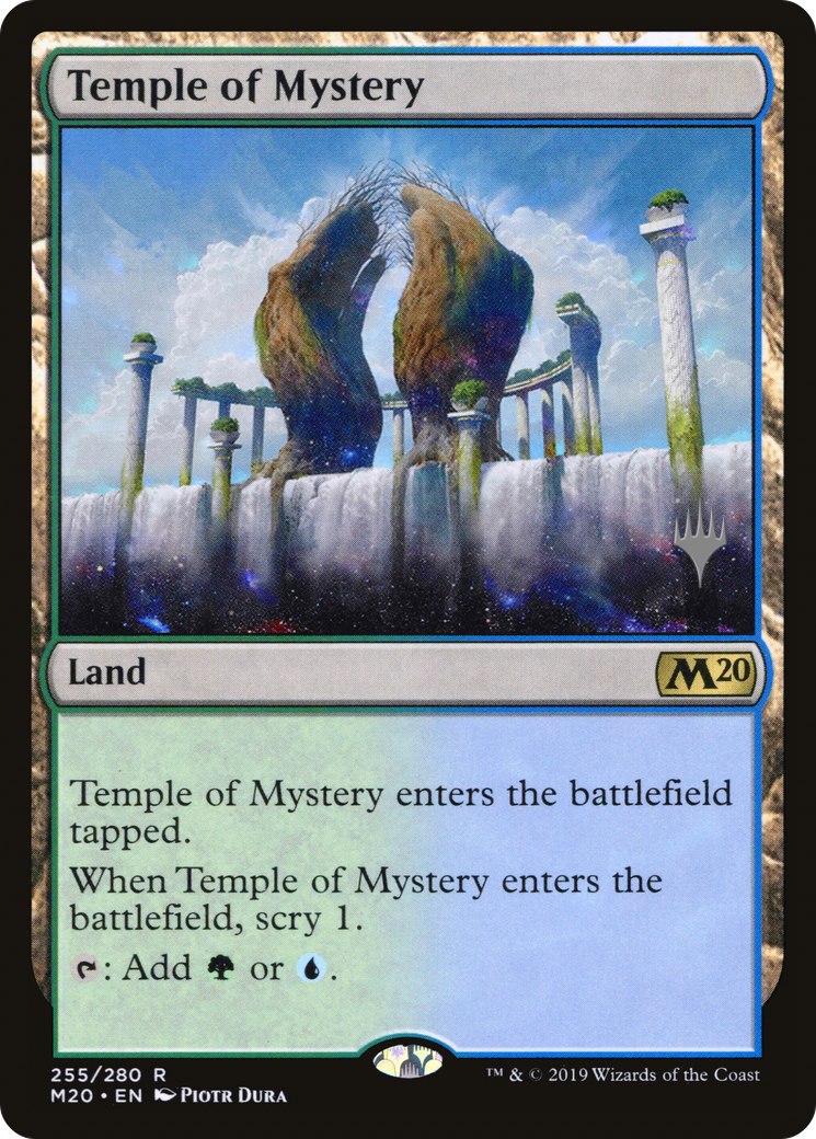 Temple of Mystery (PPM20-255) [Promo Pack: Core Set 2020 Promos]
