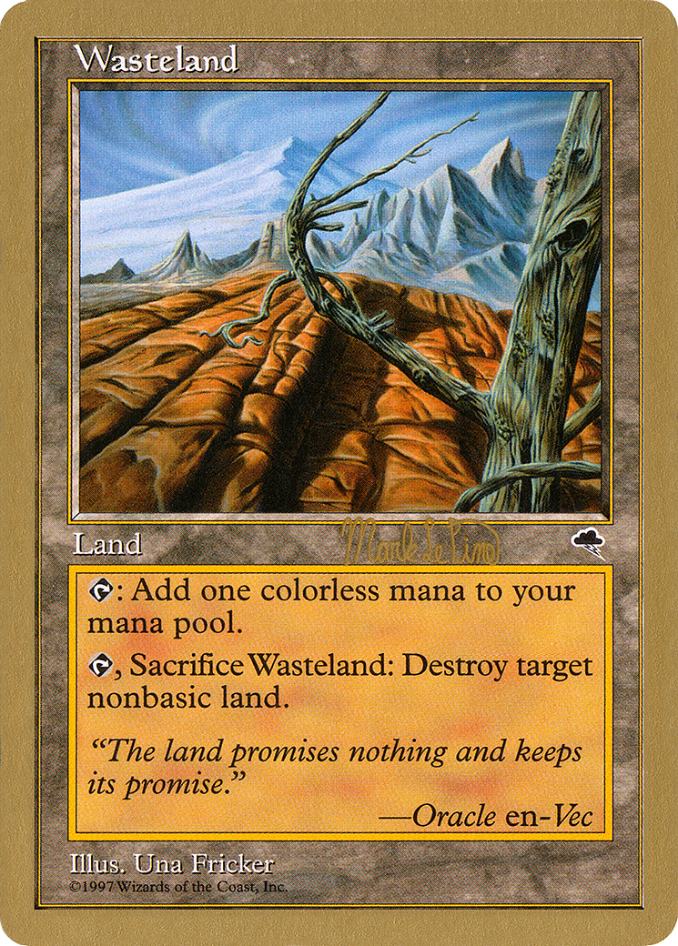 Wasteland - 1999 Mark Le Pine (TMP) [World Championship Decks 1999]