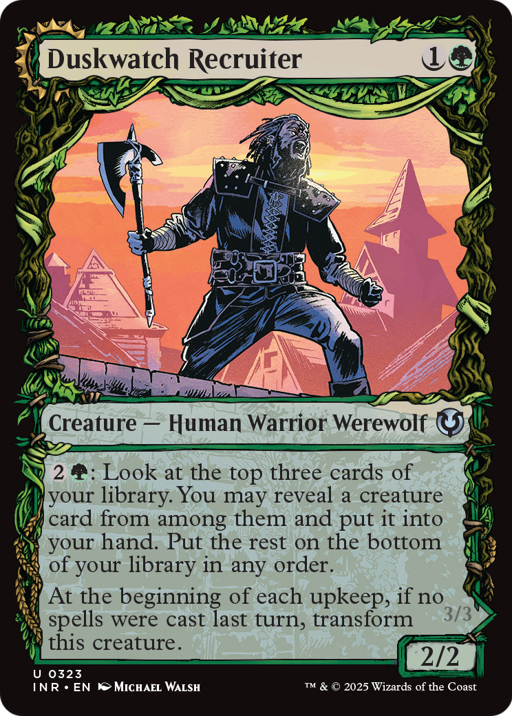Duskwatch Recruiter (Showcase) (INR-323) [Innistrad Remastered] Foil