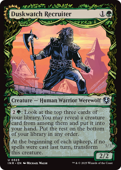 Duskwatch Recruiter (Showcase) (INR-323) [Innistrad Remastered] Foil