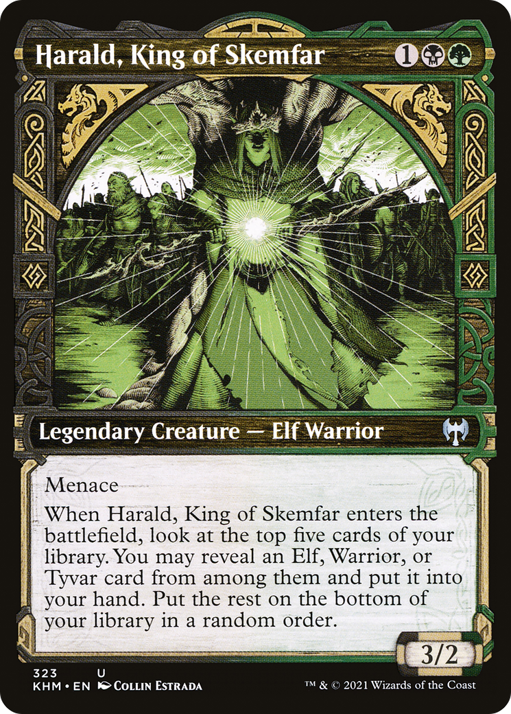 Harald, King of Skemfar (Showcase) (KHM-323) [Kaldheim]