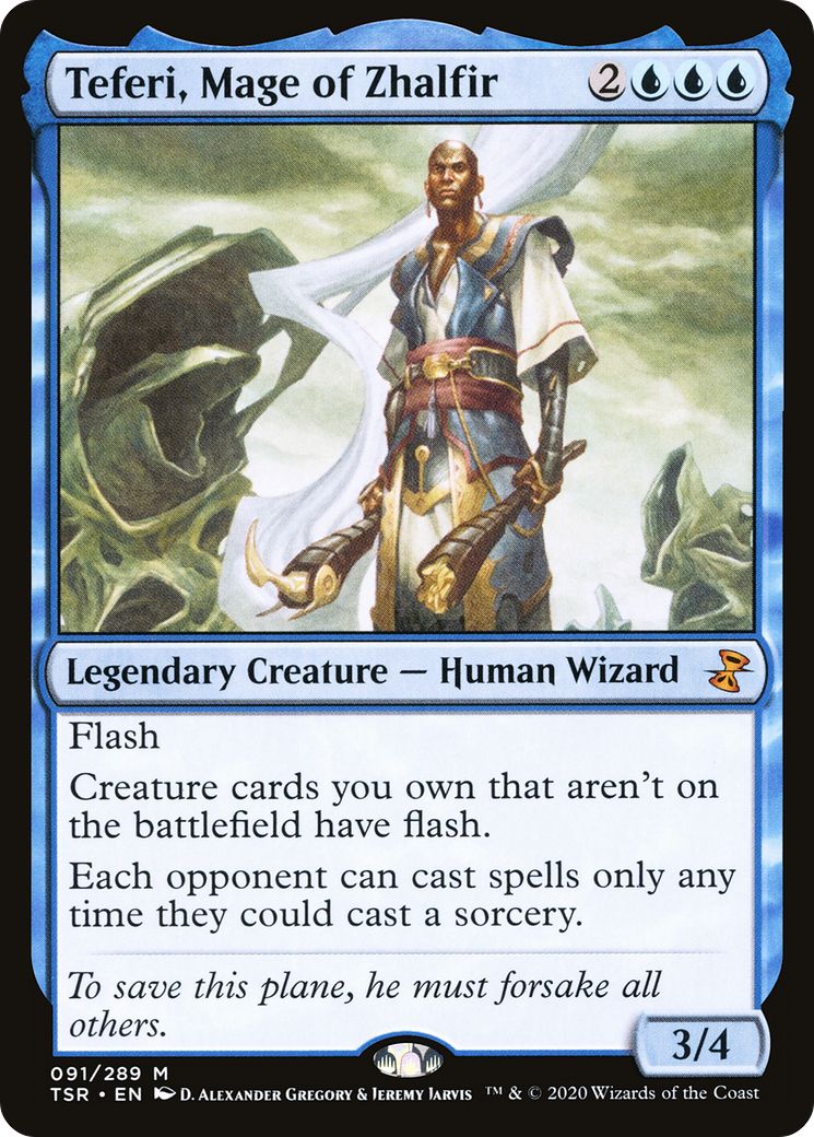 Teferi, Mage of Zhalfir (TSR-091) [Time Spiral Remastered]