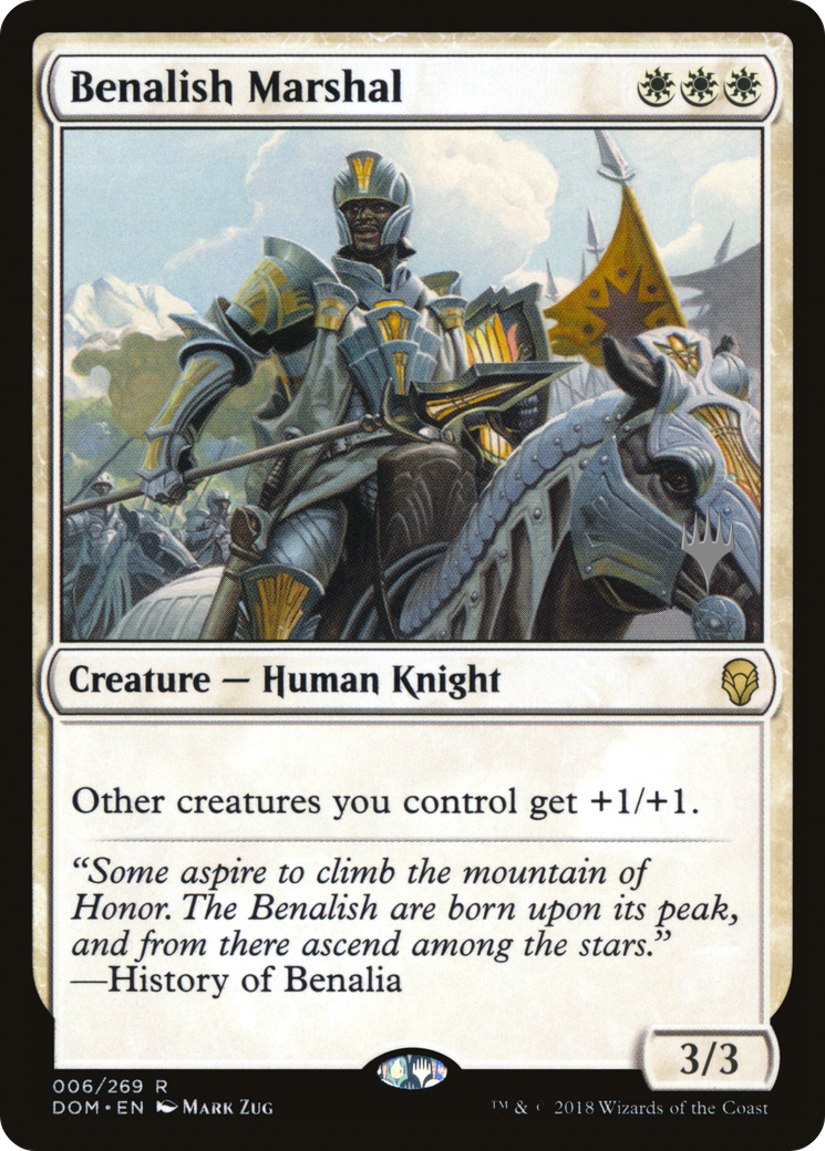 Benalish Marshal (PPM20-006) [Promo Pack: Dominaria Promos]