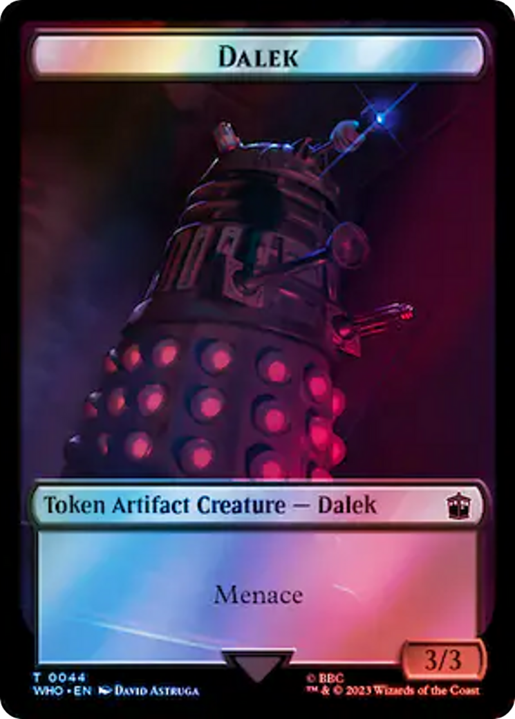 Dalek (TWHO-044) [Doctor Who Tokens] Foil