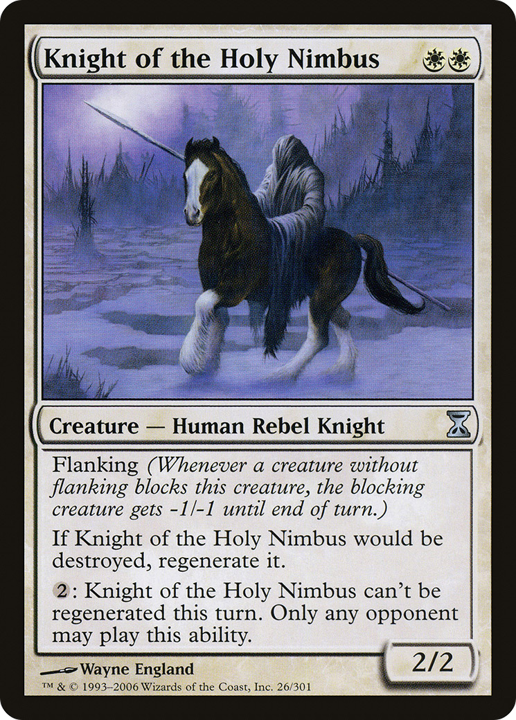 Knight of the Holy Nimbus (TSP-026) [Time Spiral]