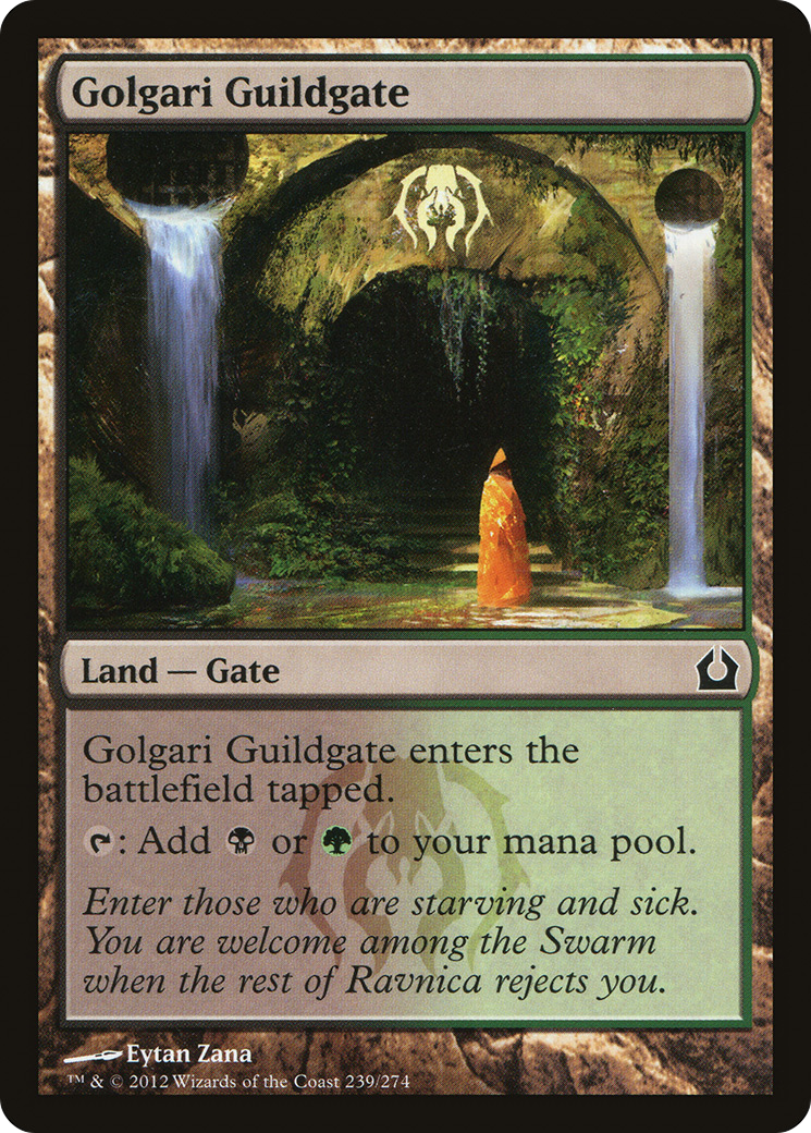 Golgari Guildgate (RTR-239) [Return to Ravnica] Foil