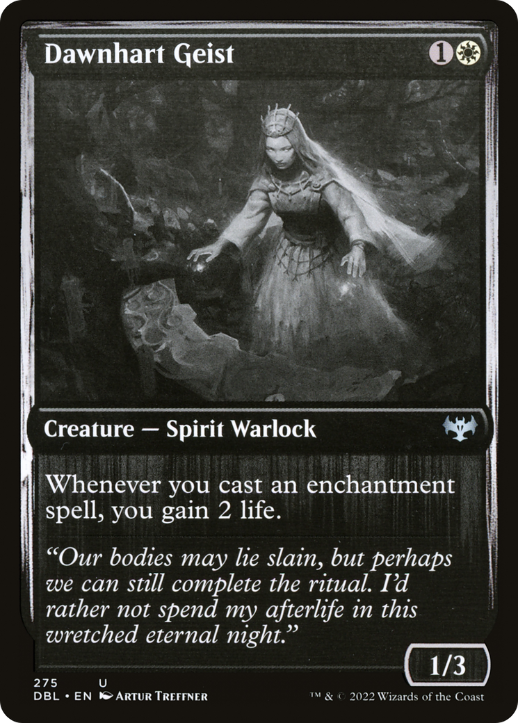 Dawnhart Geist (DBL-275) [Innistrad: Double Feature] Foil