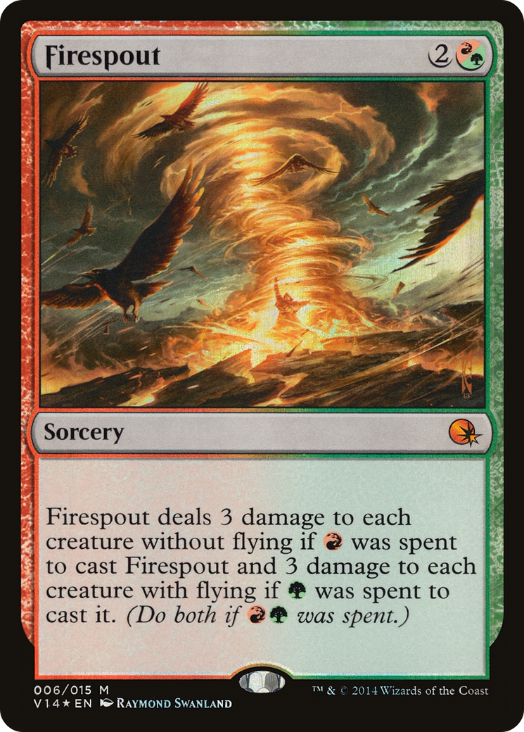 Firespout (V14-006) [From the Vault: Annihilation] Foil