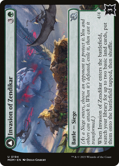 Invasion of Zendikar (MOM-194) [March of the Machine] Foil