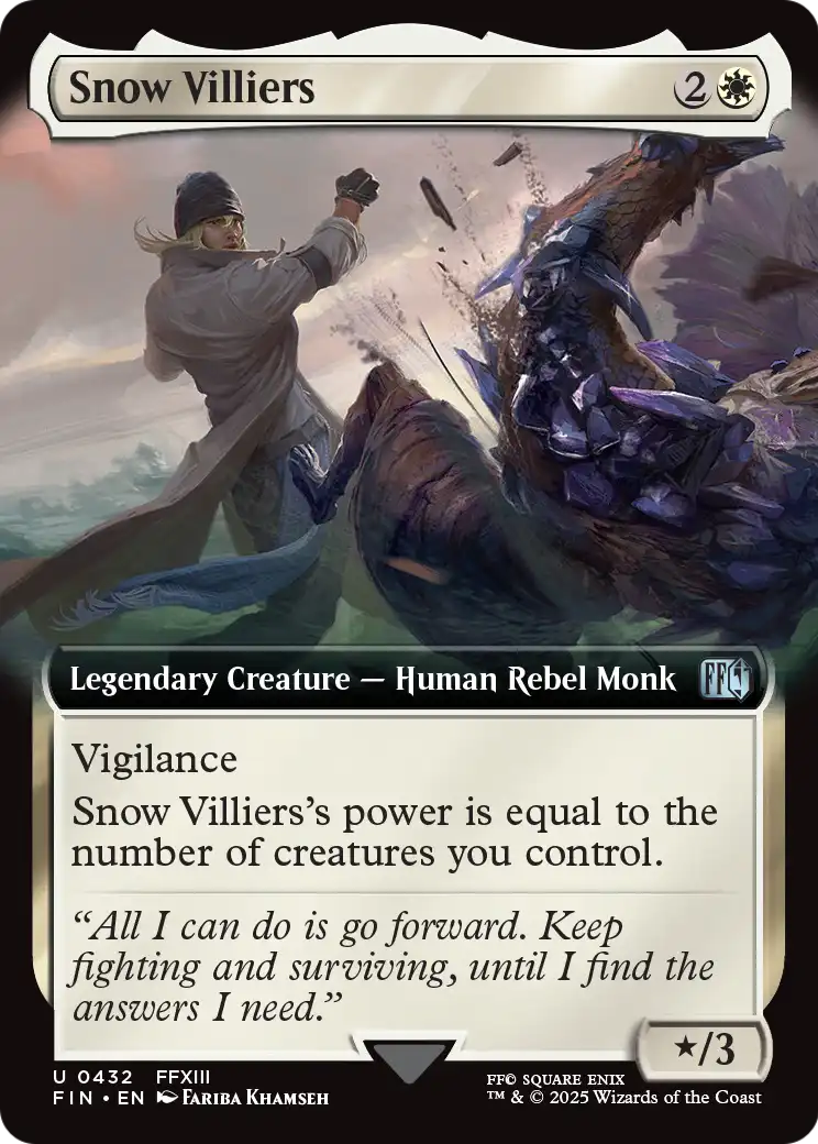 Snow Villiers (Extended Art) (FIN-432) [FINAL FANTASY]