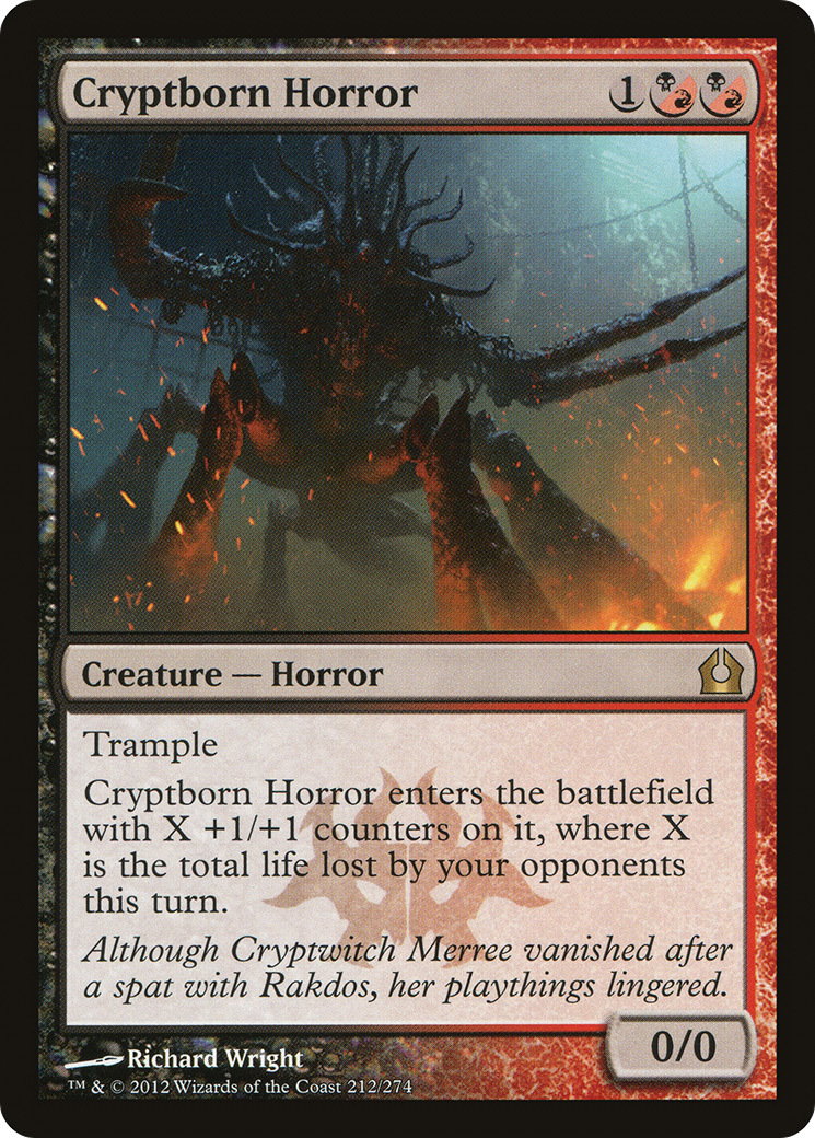 Cryptborn Horror (RTR-212) [Return to Ravnica]