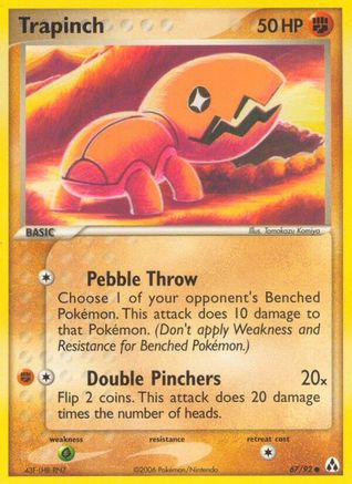 Trapinch (067/92) [Legend Maker] Reverse Holofoil - Common